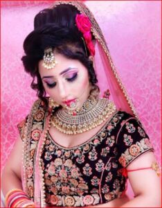 Image of Indian Bridal Makeup  Bridal Makeup Hairstyle  Latest Indian  Bridal Makeup  Wedding Makeup ImagesWQ761473Picxy