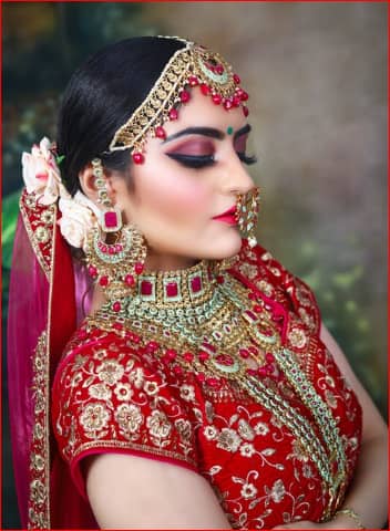 indian wedding hairstyles for round face