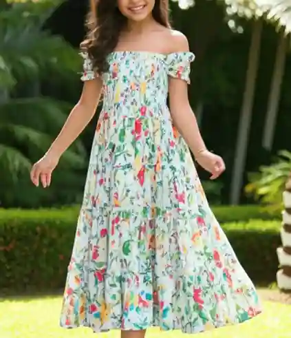 Off-Shoulder and Cold-Shoulder Frocks
